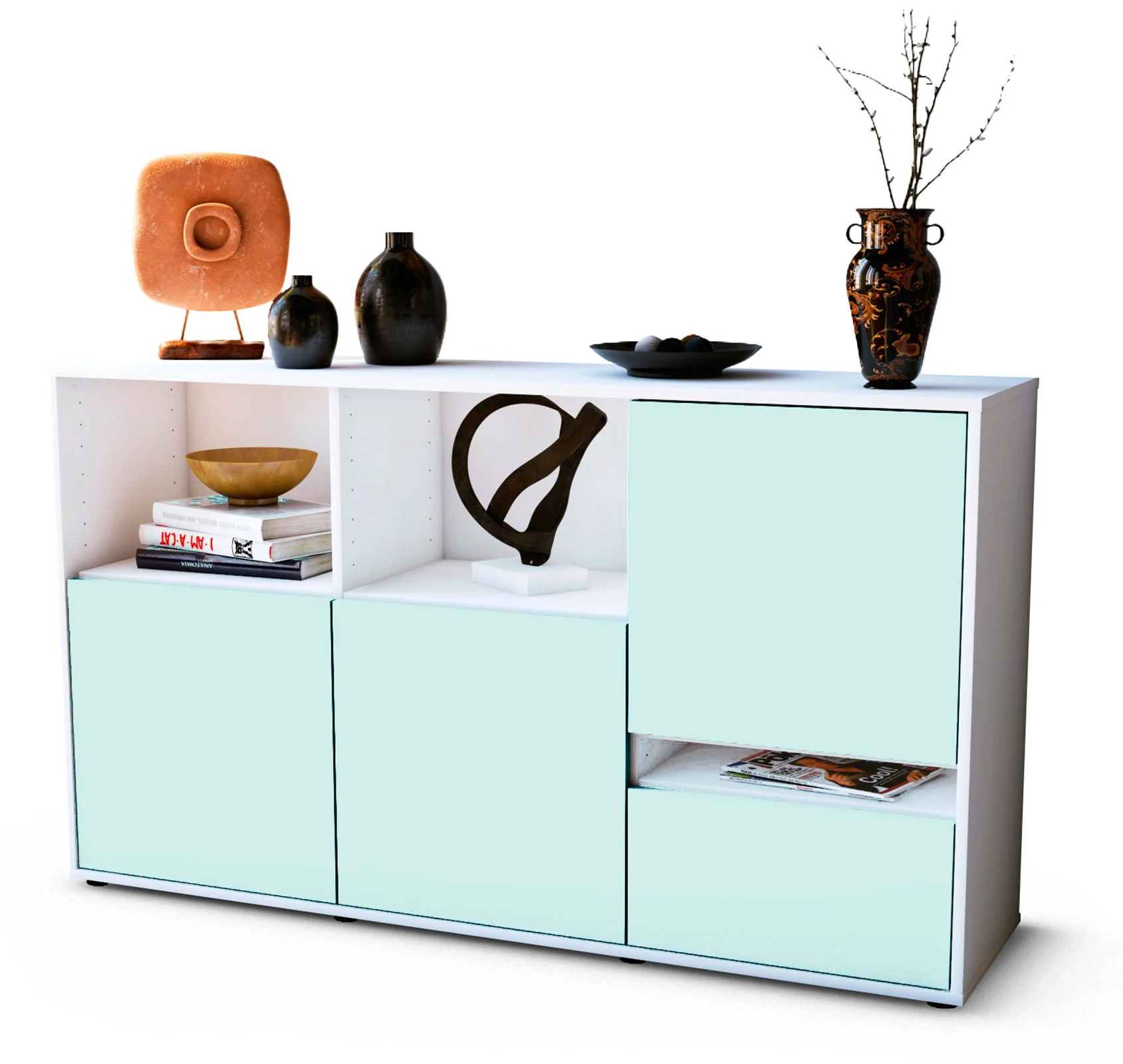 Bild von Sideboard Eda, Mint (136x79x35cm)