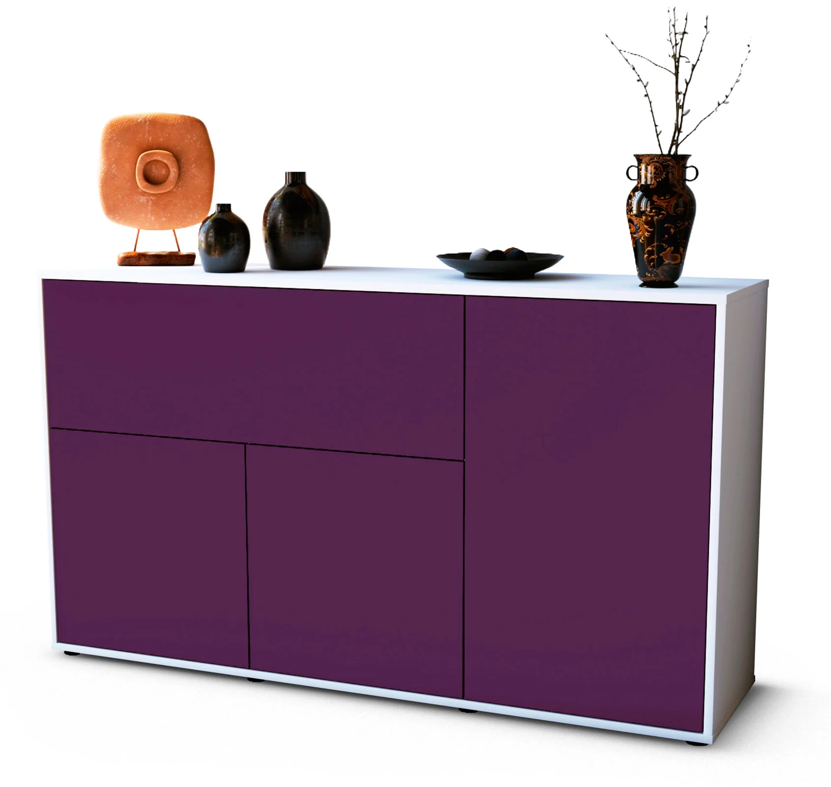 Bild von Sideboard Edera, Lila (136x79x35cm)