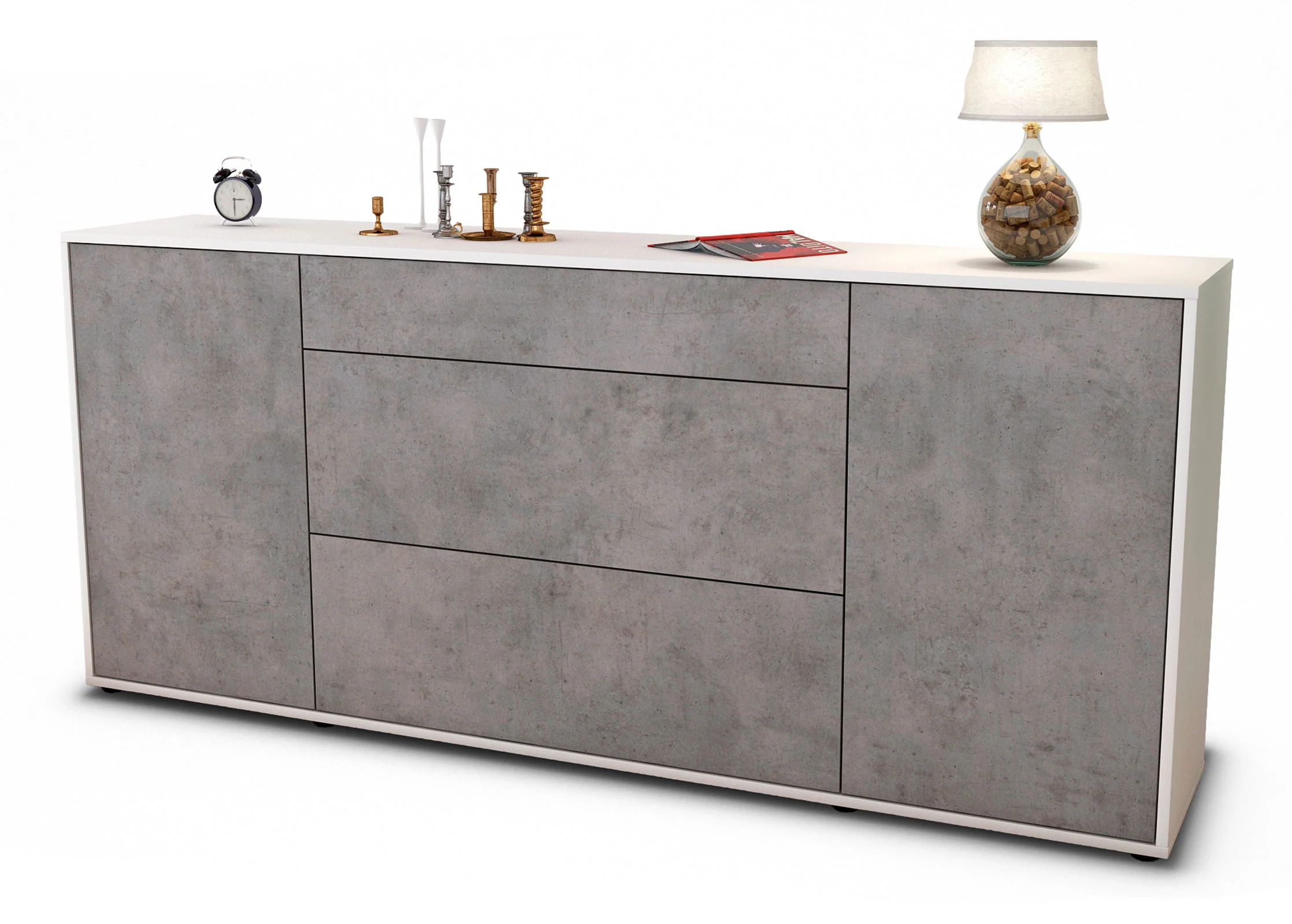 Bild von Sideboard Eleonora, Beton (180x79x35cm)