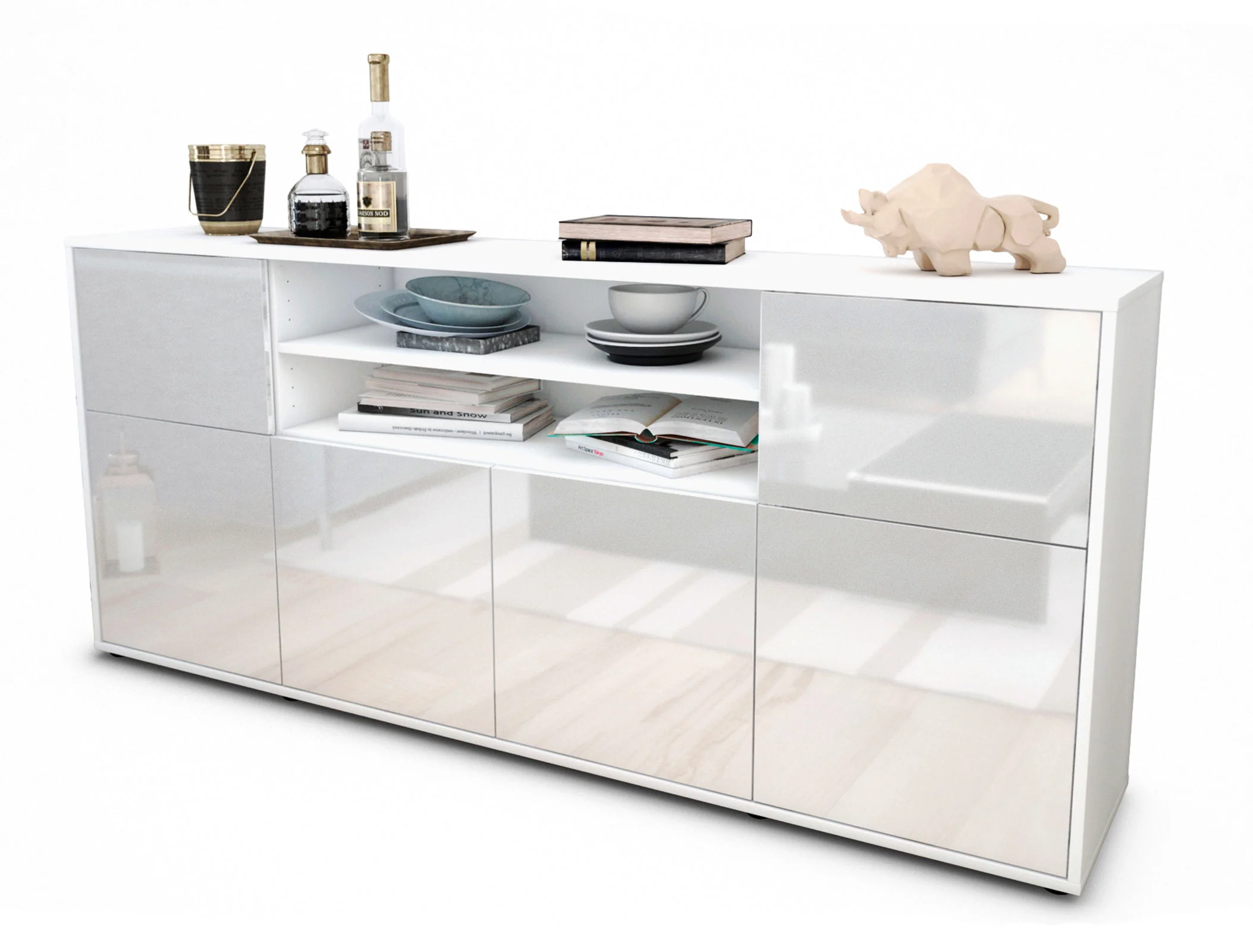 Bild von Sideboard Emilia, Weiß (180x79x35cm)