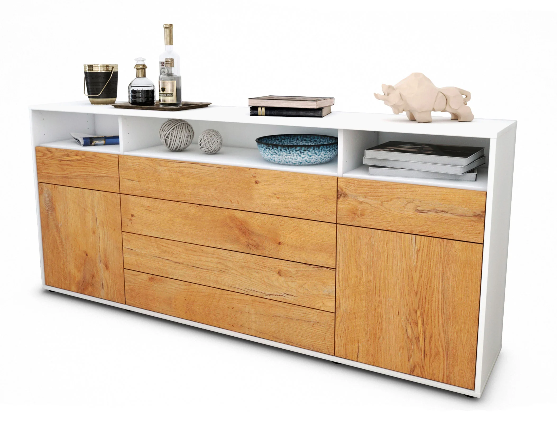 Bild von Sideboard Evelina, Eiche (180x79x35cm)