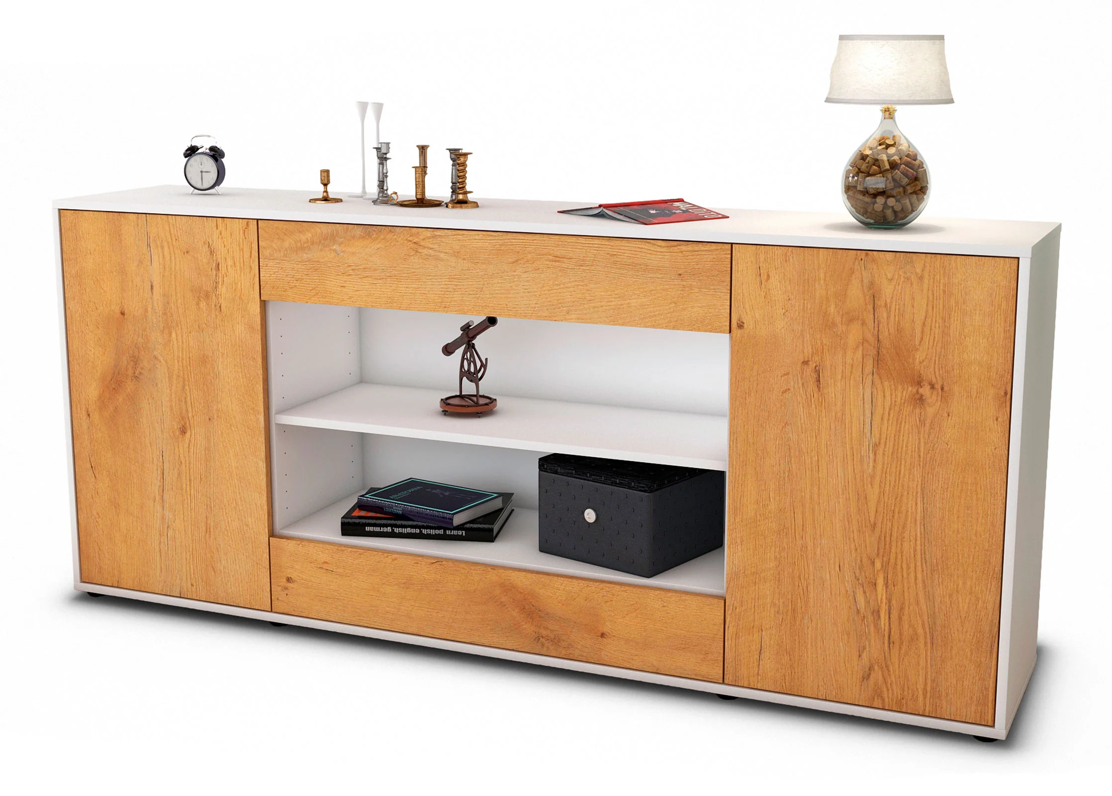 Bild von Sideboard Feli, Eiche (180x79x35cm)