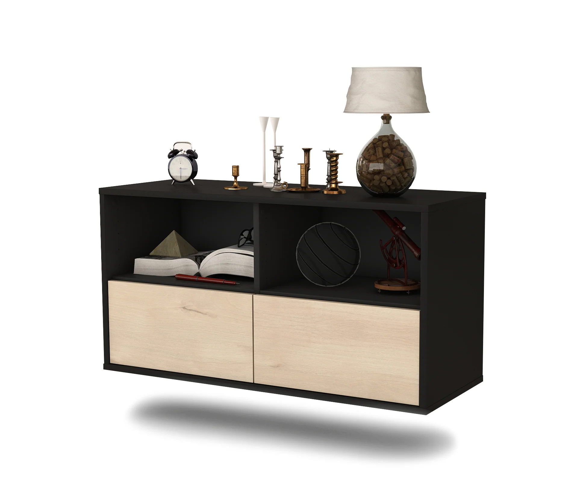 Bild von Lowboard San Antonio, Zeder, hängend (92x49x35cm)