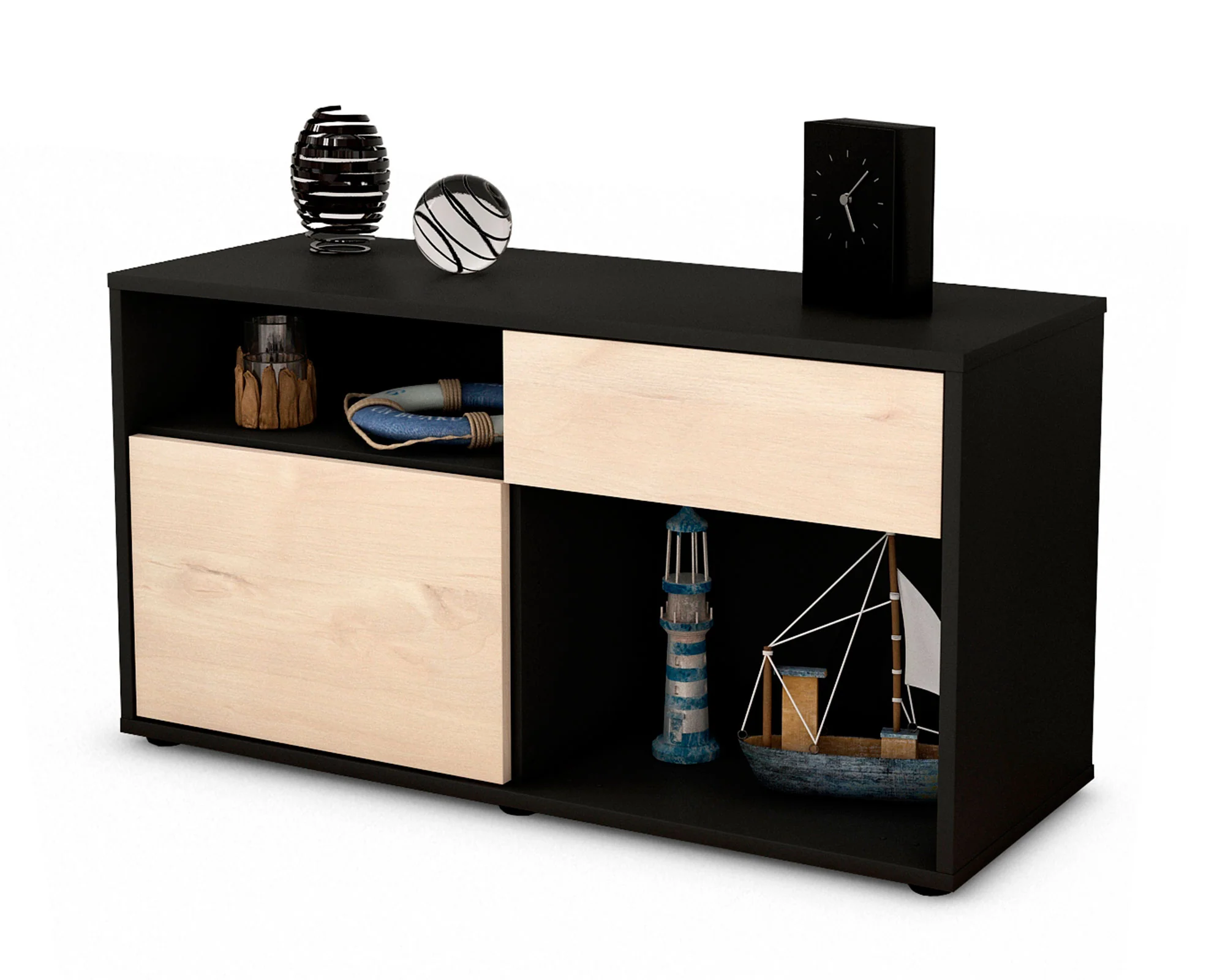 Bild von Lowboard Alecia, Zeder (92x49x35cm)