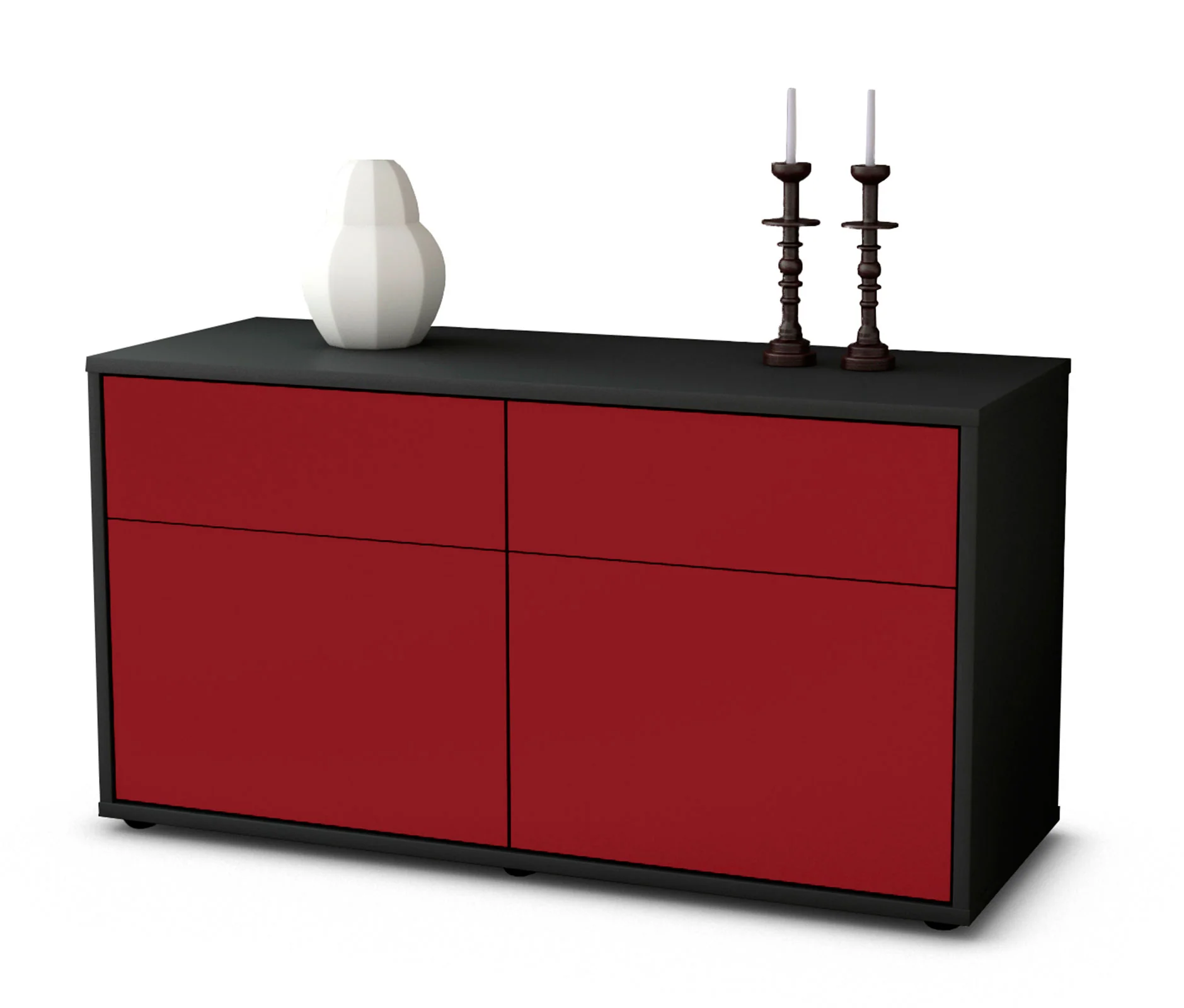Bild von Lowboard Alena, Bordeaux (92x49x35cm)