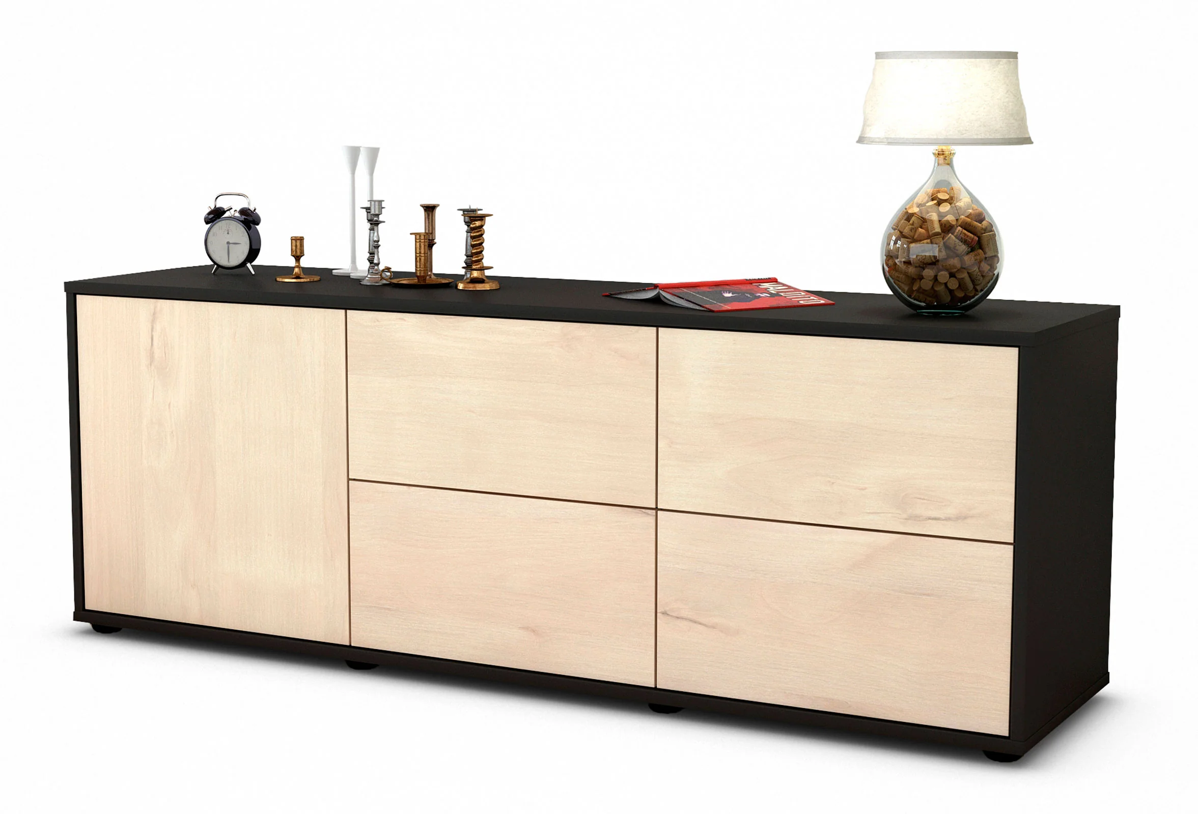 Bild von Lowboard Aloisia, Zeder (136x49x35cm)