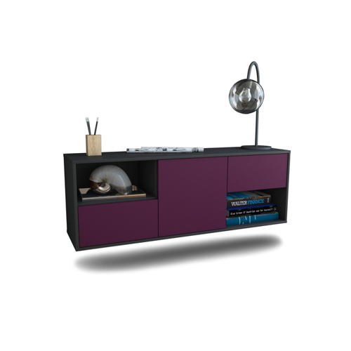 Bild von Elegantes Lowboard Louisville in Lila