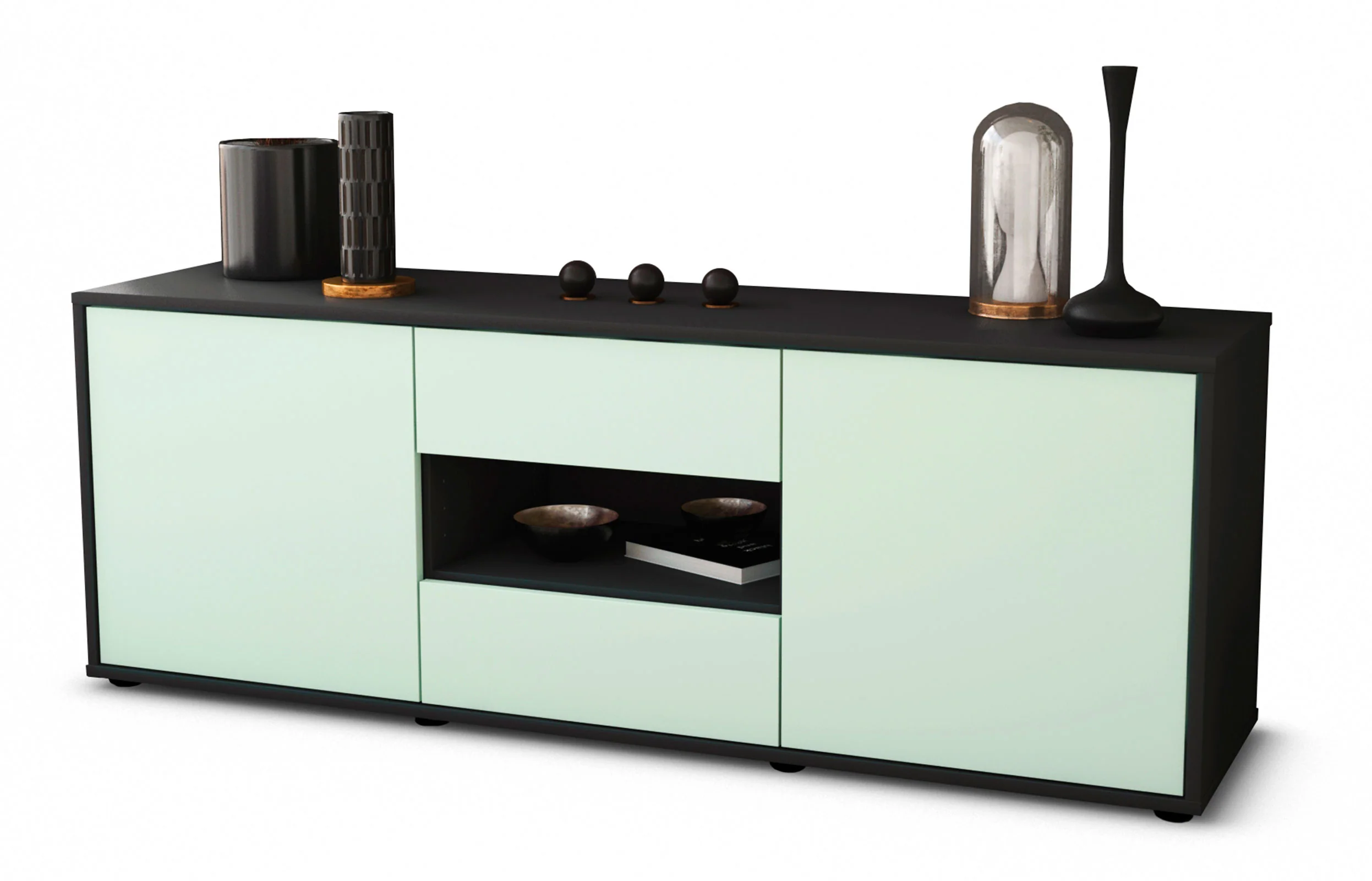 Bild von Lowboard Antonella, Mint (136x49x35cm)