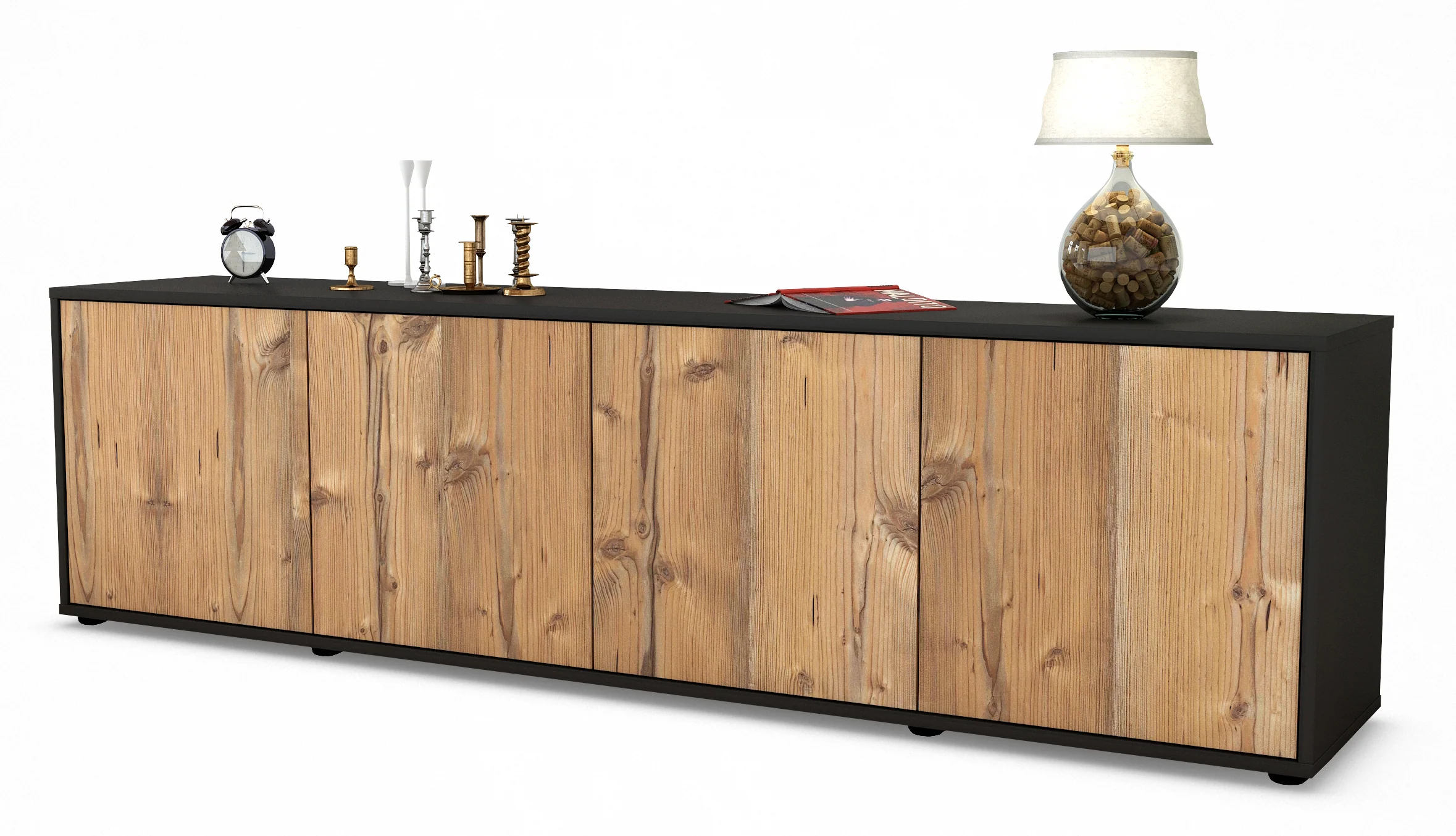 Bild von Lowboard Antonia, Pinie (180x49x35cm)