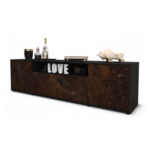 Bild von Lowboard Arianna, Rost (180x49x35cm)