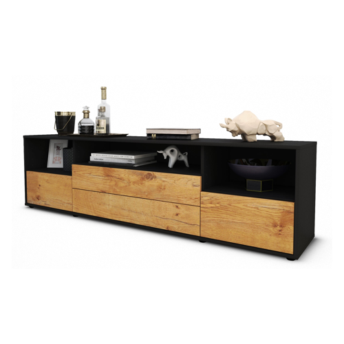 Bild von Modernes Lowboard Azula in Eiche