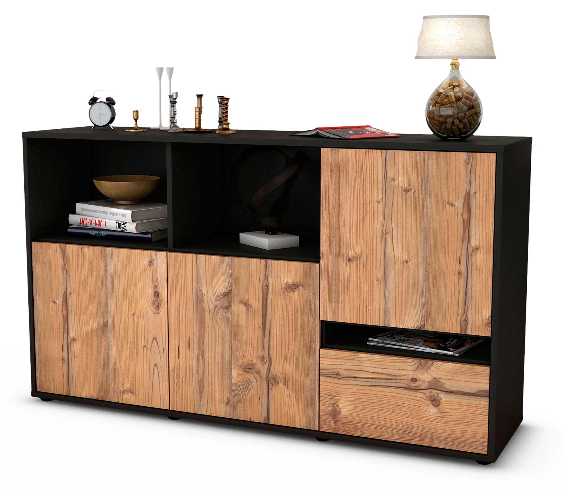 Bild von Sideboard Eda, Pinie (136x79x35cm)