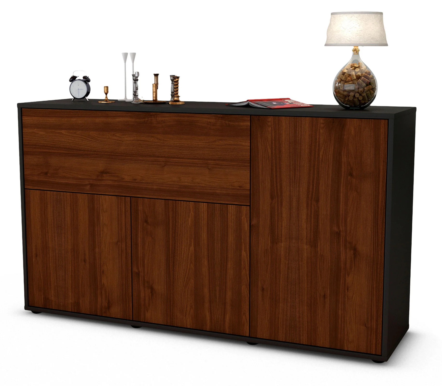 Bild von Sideboard Edera, Walnuss (136x79x35cm)