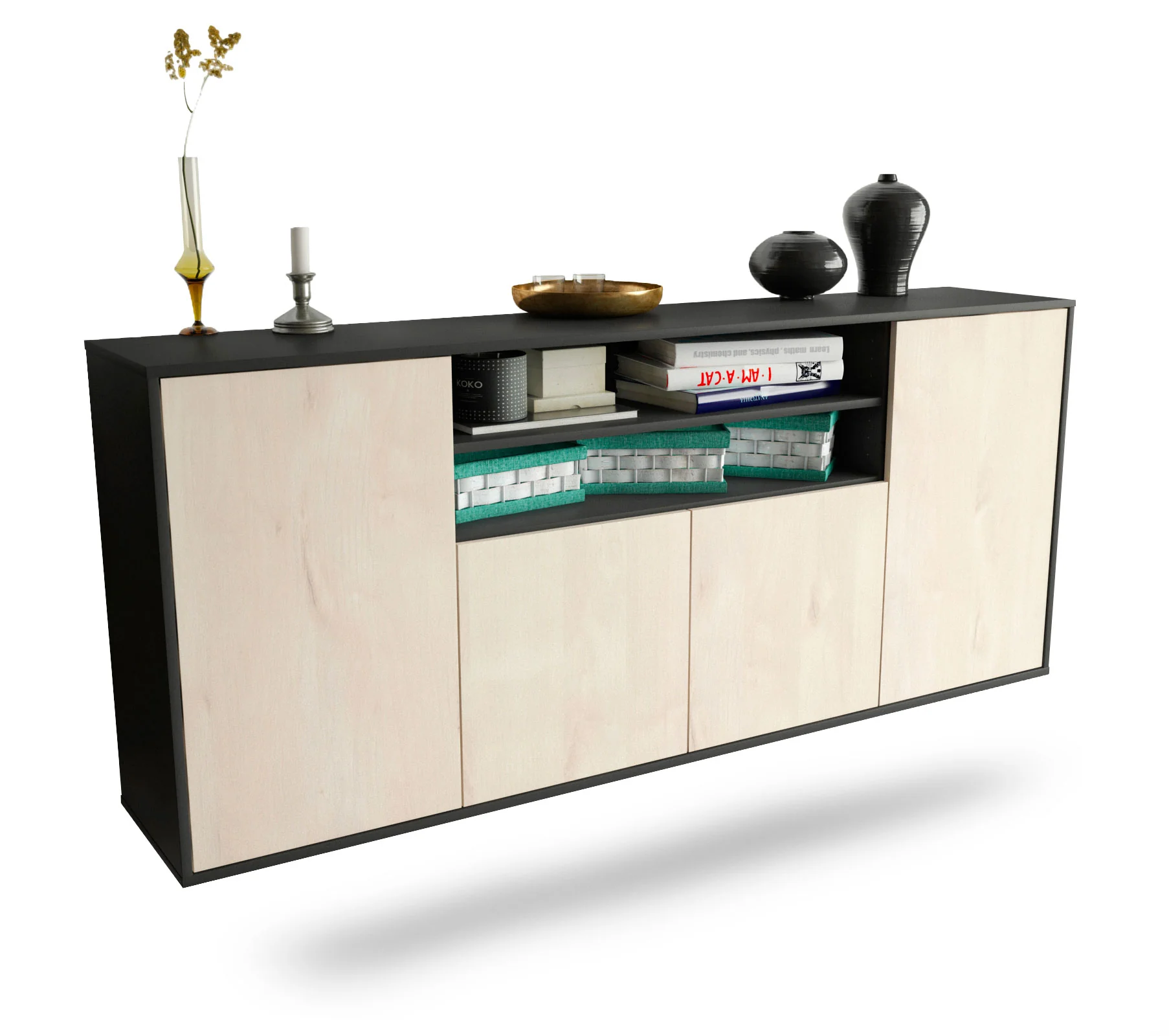 Bild von Sideboard Mesquite, Zeder, hängend (180x79x35cm)