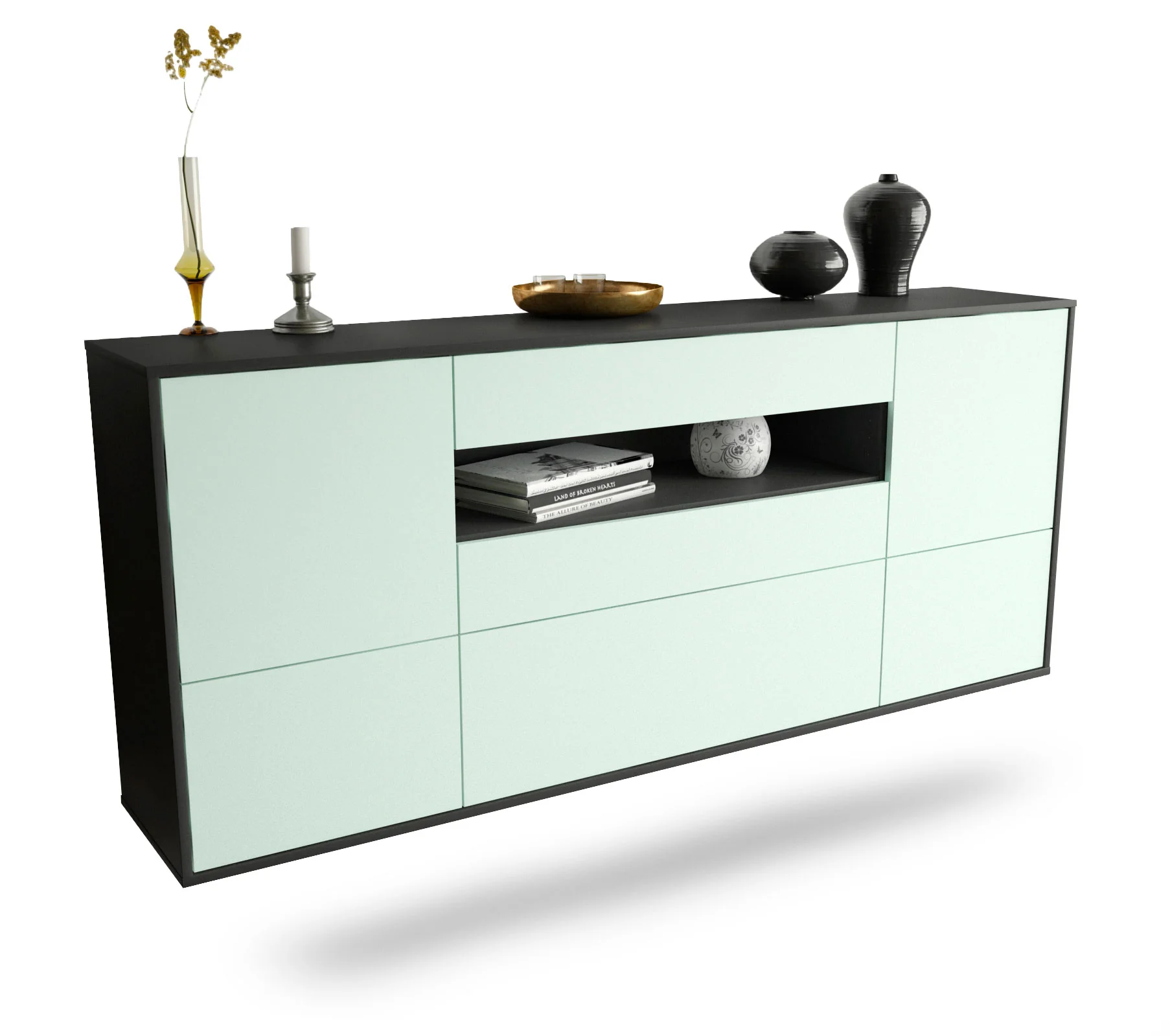 Bild von Sideboard Savannah, Mint, hängend (180x79x35cm)