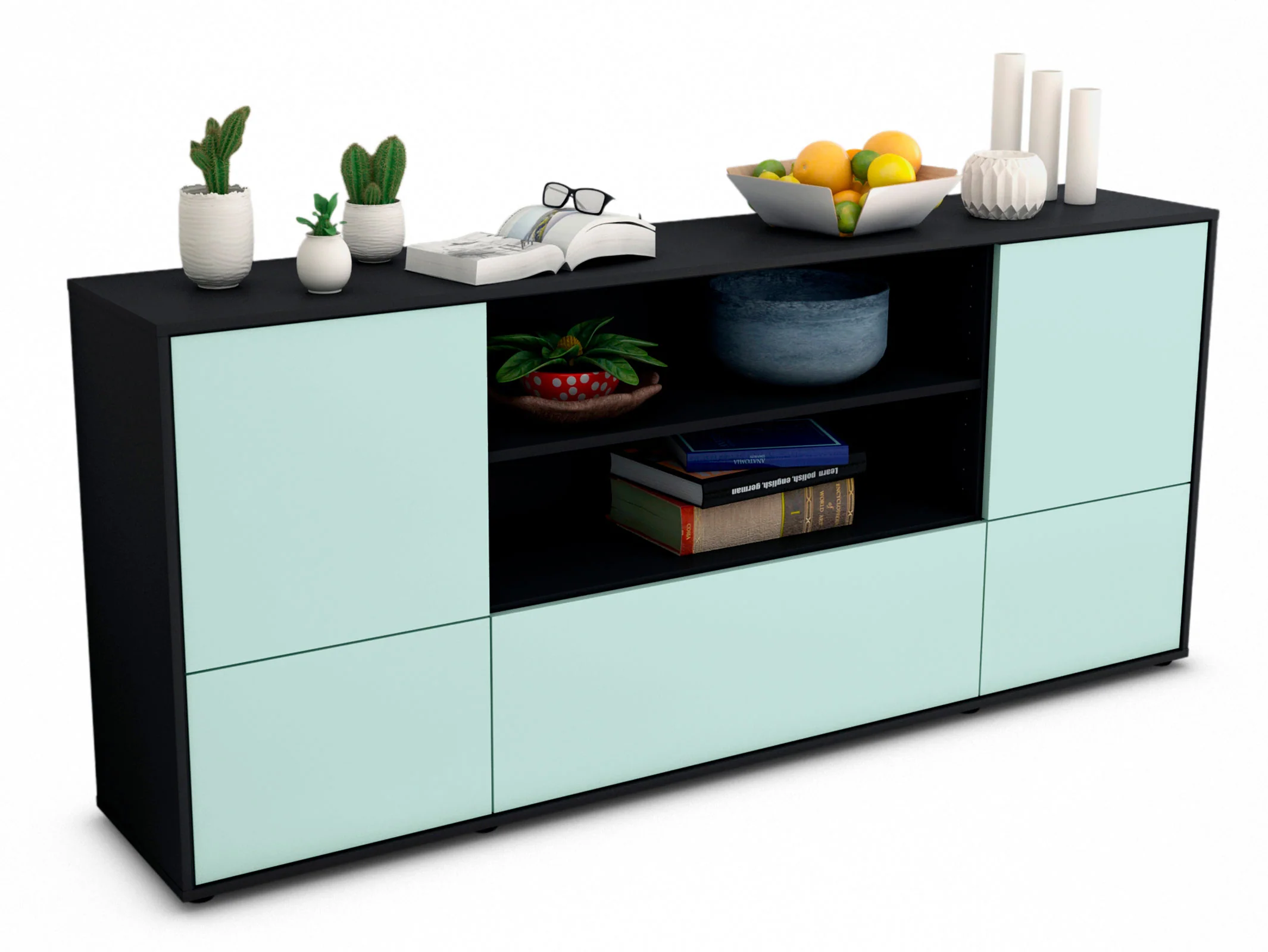 Bild von Sideboard Emanuela, Mint (180x79x35cm)