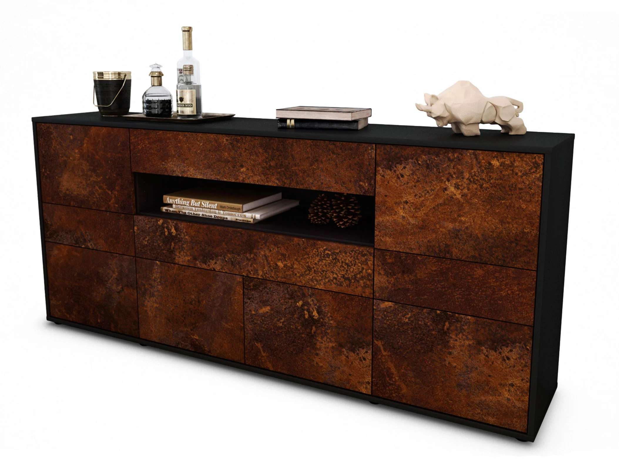 Bild von Sideboard Emerelda, Rost (180x79x35cm)