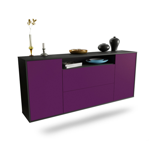 Bild von Sideboard Thousand Oaks, Lila, hängend (180x79x35cm)