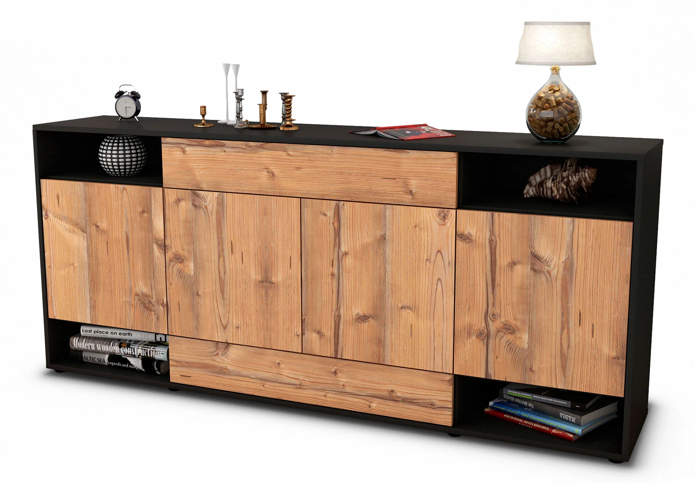 Bild von Sideboard Felicia, Pinie (180x79x35cm)