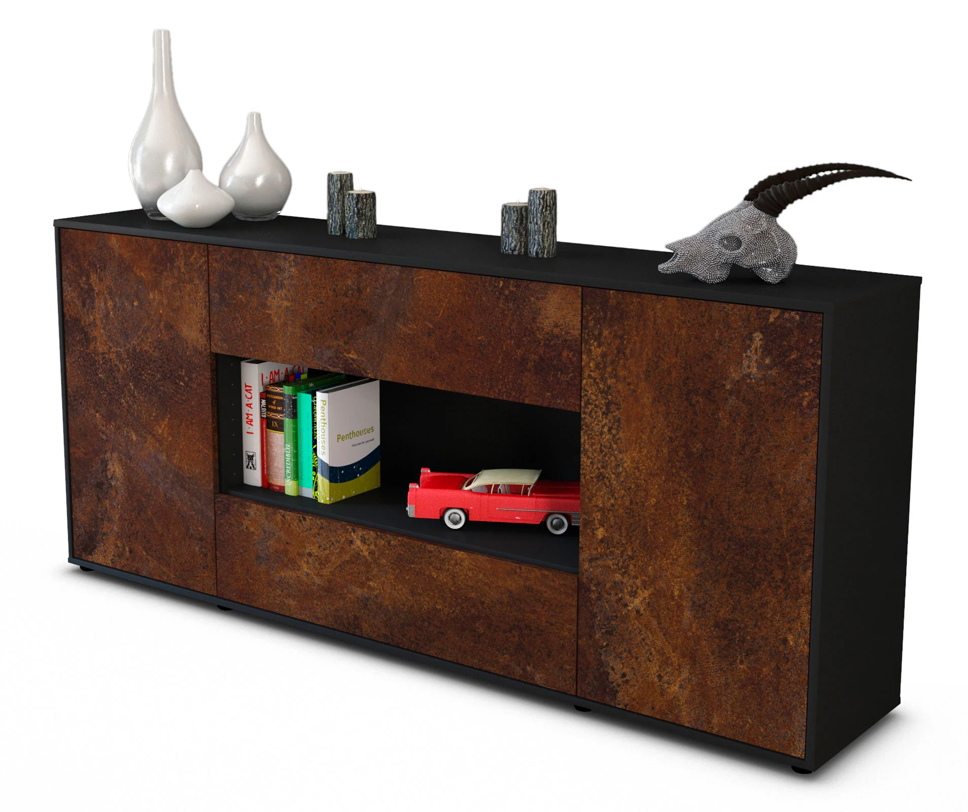 Bild von Sideboard Filomena, Rost (180x79x35cm)