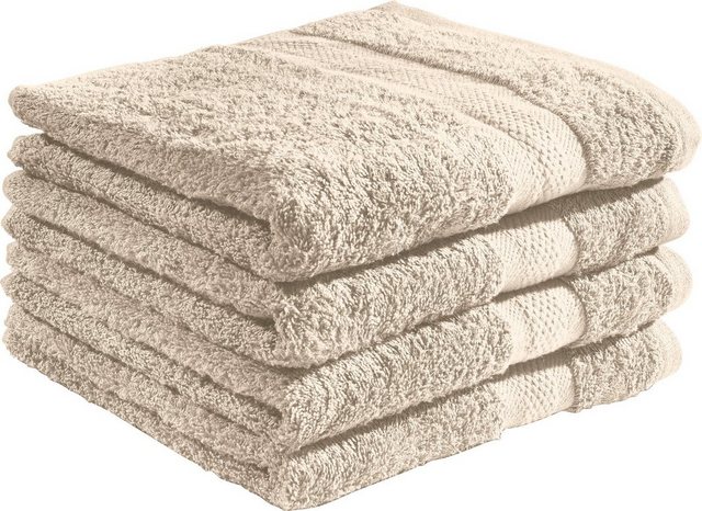 Bild von REDBEST Duschtuch Duschtuch "Chicago" 4er-Pack, Frottier (4-St), Walk-Frottier Uni