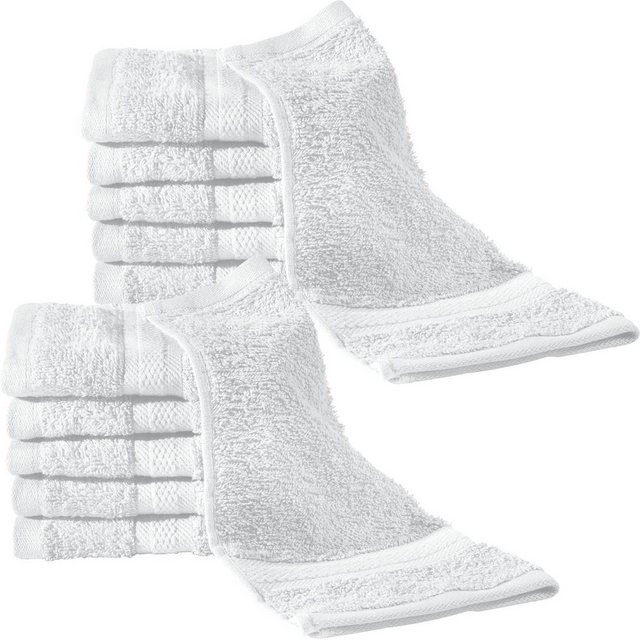 Bild von REDBEST Seiftuch Seiftuch "Chicago" 12er-Pack, Frottier (12-St), Walk-Frottier Uni