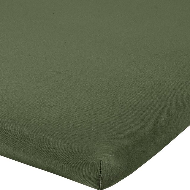 Bild von REDBEST Spannbettlaken Topper-Spannbettlaken "Denver", Jersey, Gummizug: Rundumgummi, (1 Stück), Elasthan-Jersey-Stretch Uni