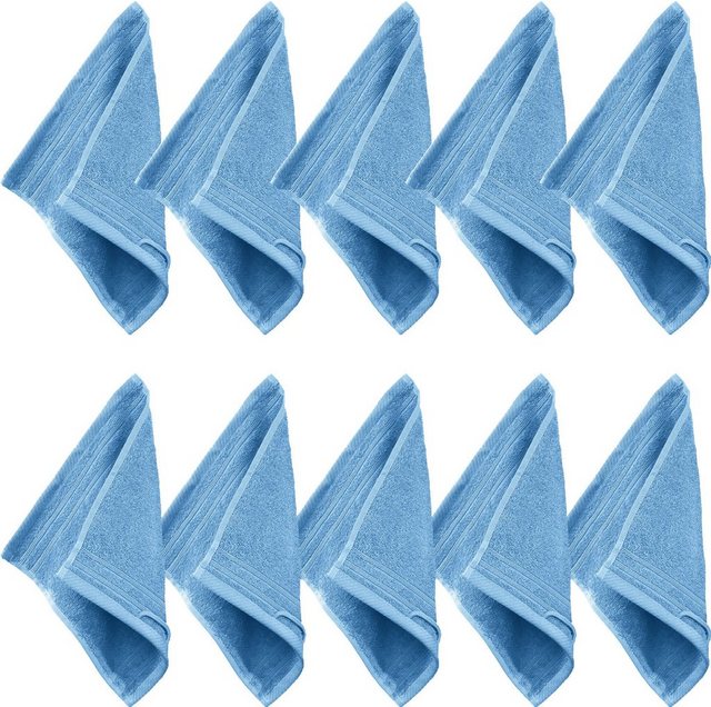 Bild von Erwin Müller Seiftuch Seiftuch "Heidelberg" 10er-Pack, Frottier (10-St), Walk-Frottier Uni