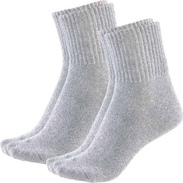 Bild von REDBEST Damen-Thermo-Socken 2 Paar silber meliert Größe 35-38