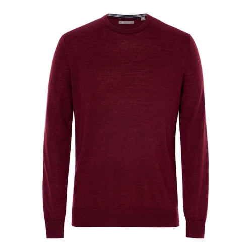 Bild von GALERIA essentials Wollpullover für Herren – Bequem und stilvoll in rot