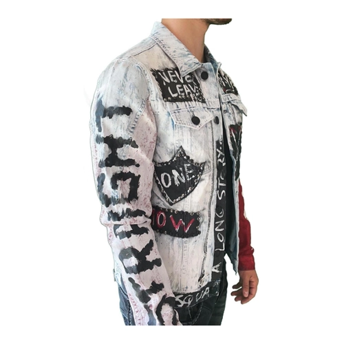 Bild von Cipo & Baxx Herren Jeans Jacke Frühlingssjacke Hingucker CJ241