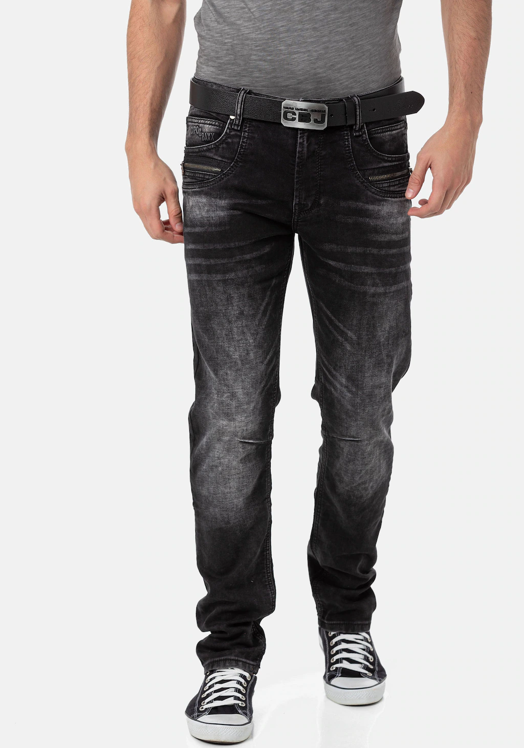 Bild von Cipo & Baxx Slim-fit-Jeans