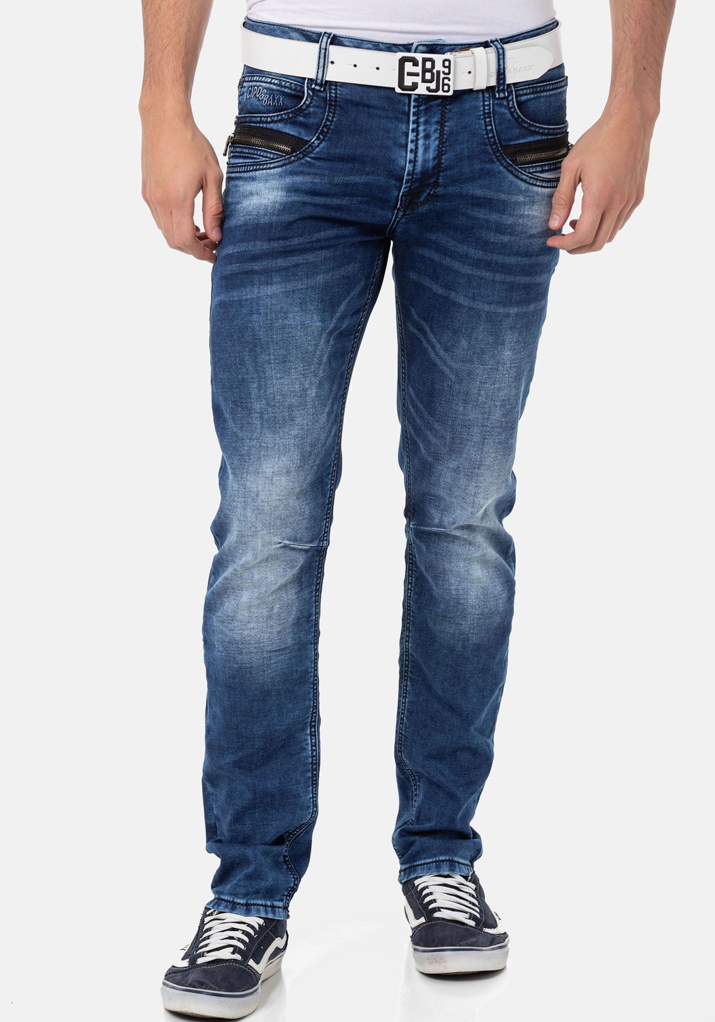 Bild von Cipo & Baxx Slim-fit-Jeans