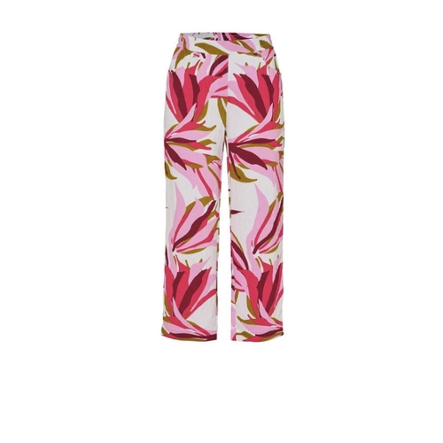 Bild von Relaxed by TONI Stoffhose Scarlet Wide Leg 6/8 – Himbeere