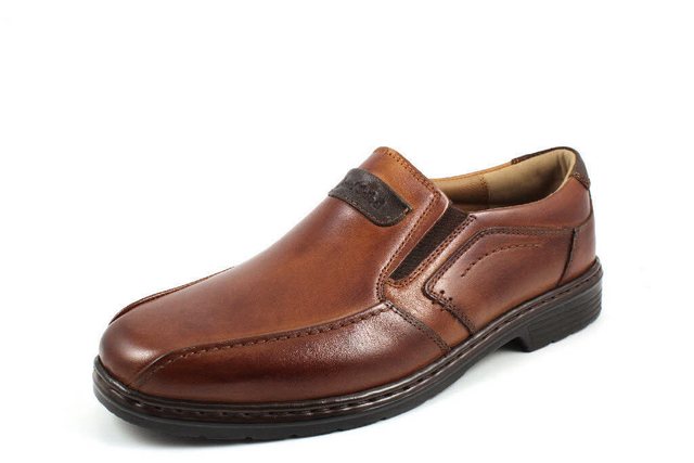 Bild von Josef Seibel Alastair 03 Herren Formal Slip On Schuhe Cognac-Combi 10 Uk/45 Eu