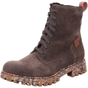 Bild von Josef Seibel Damen Combat Boots Marta 02,Weite G (Normal),Wechselfußbett,schnürstiefel,Stiefel,Bootee,Booties,Grau (Asphalt-Kombi),36 EU
