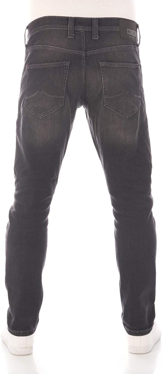 Bild von MUSTANG Jeans Herren Stretch Oregon Tapered Fit Jeanshose Hose Denim, (33W / 30L, Denim Black (883))