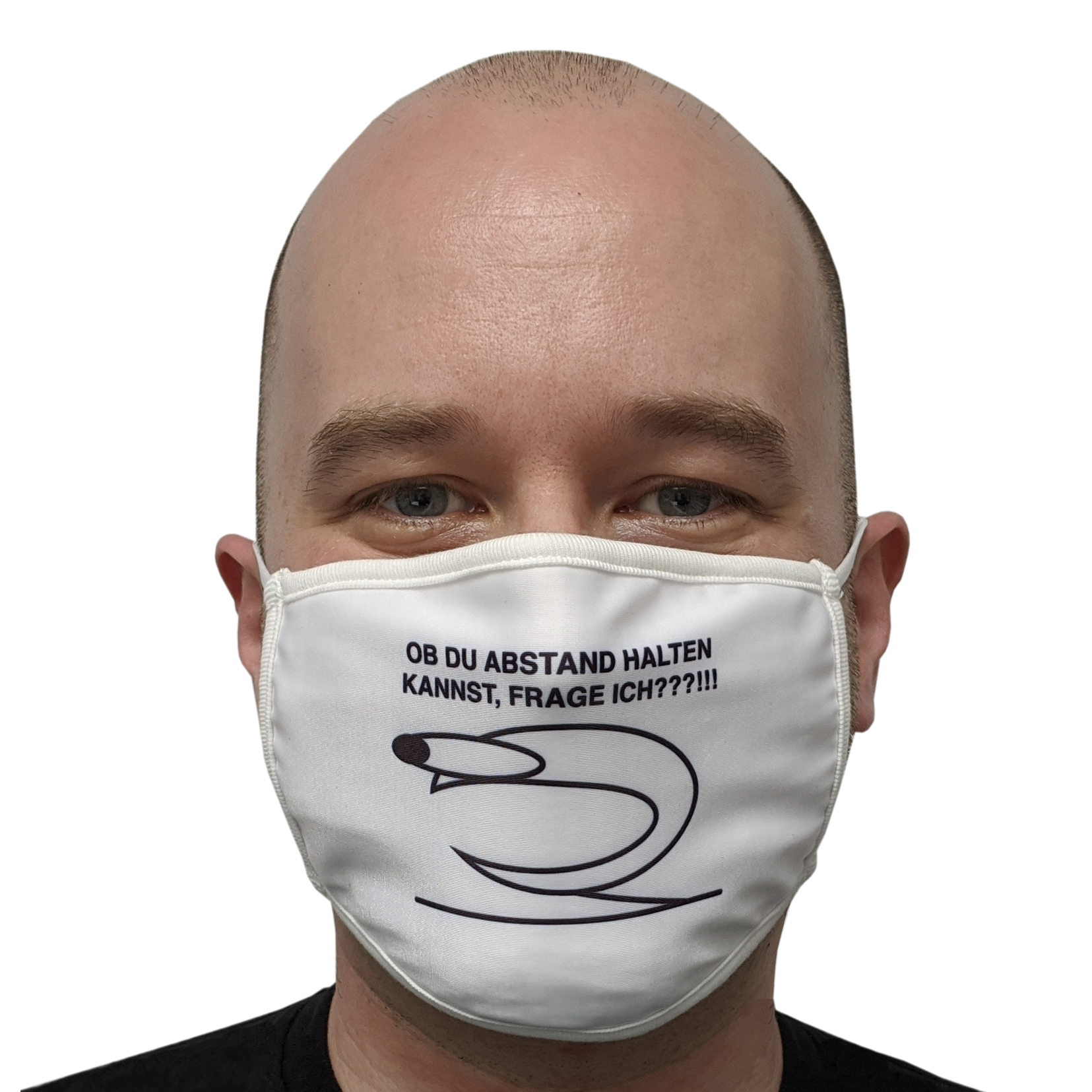 Bild von Erzaehlmirnix Gesichtsmaske: Abstand halten