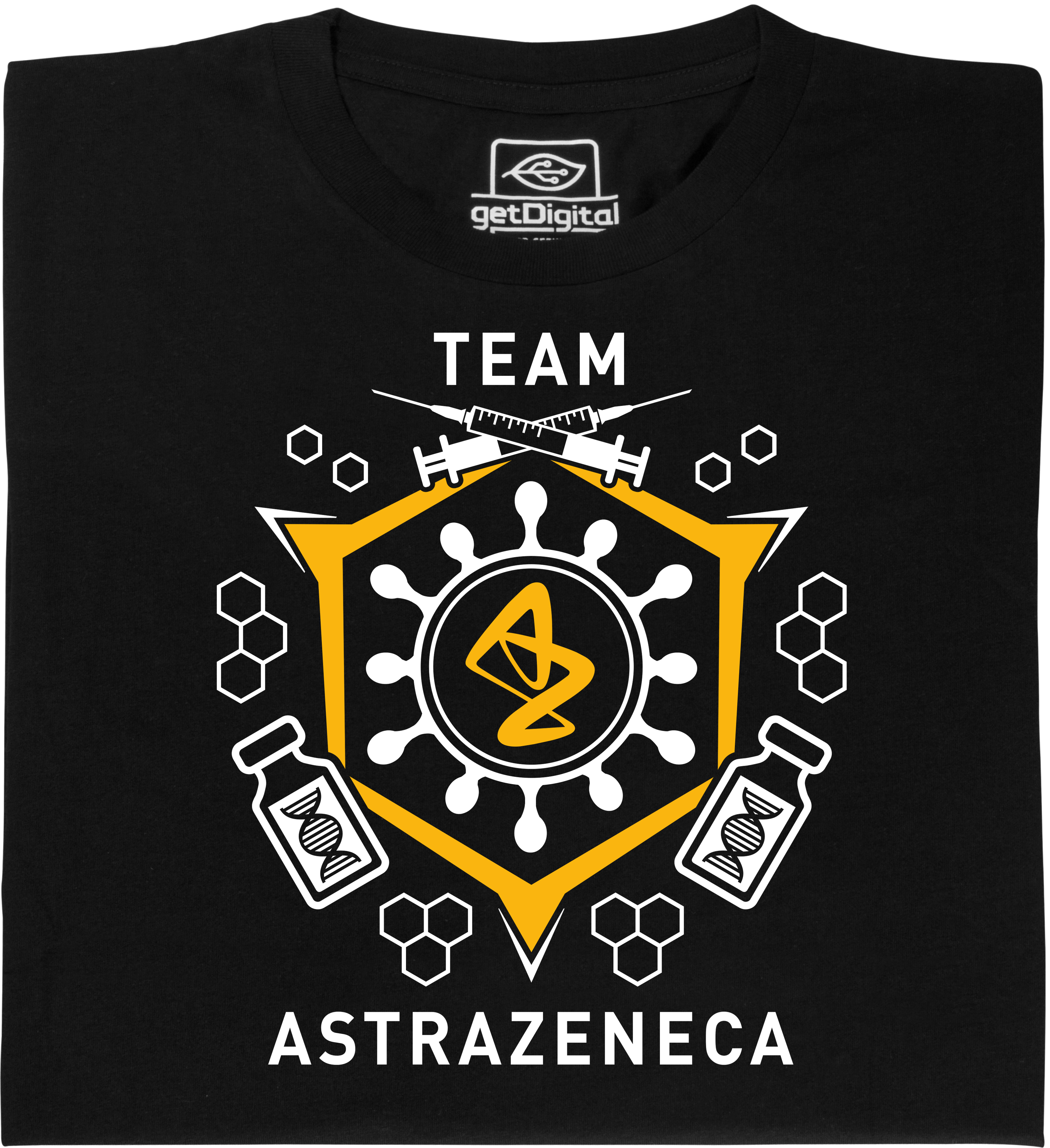 Bild von Fair gehandeltes Öko-T-Shirt: Team AstraZeneca