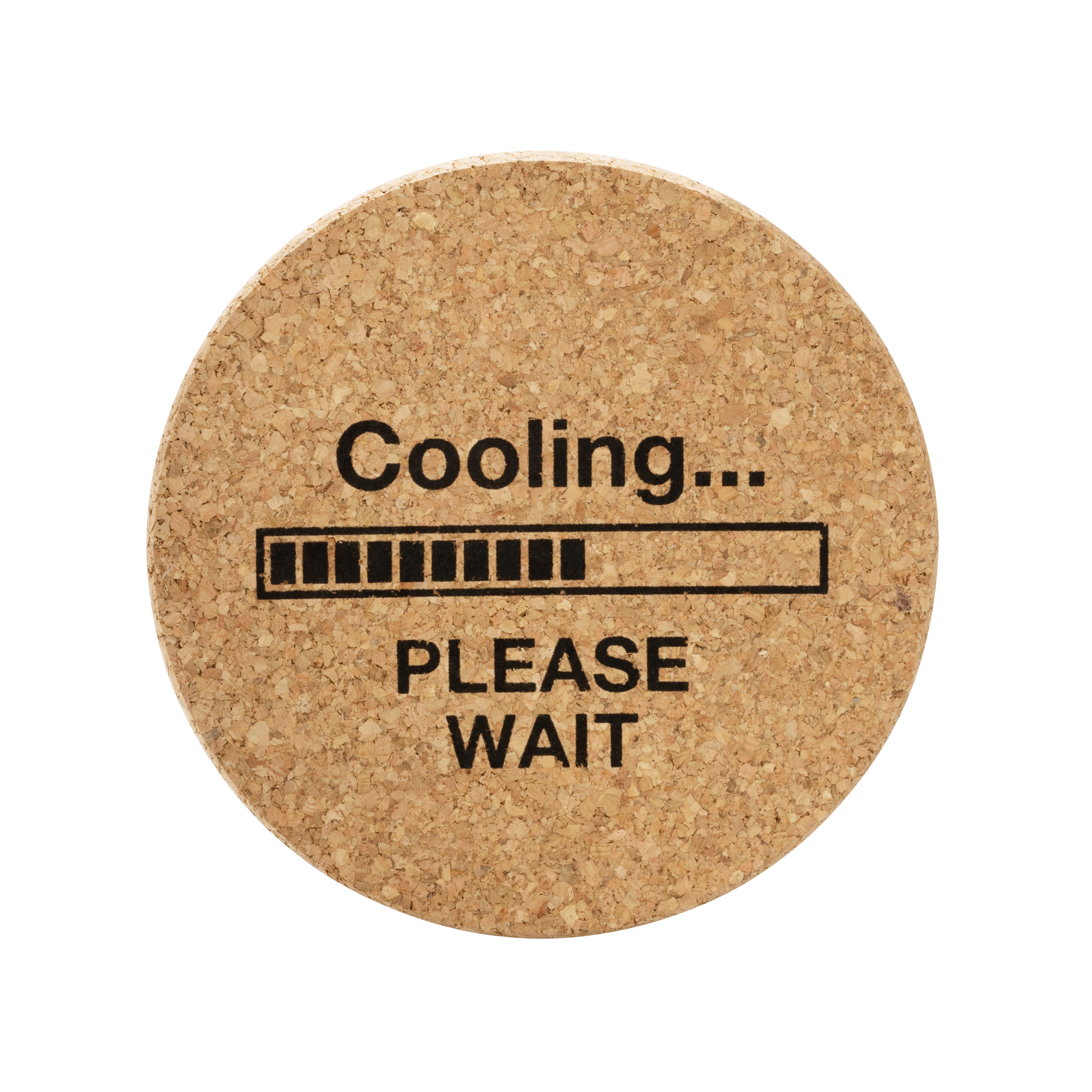 Bild von Topfuntersetzer Cooling Please Wait