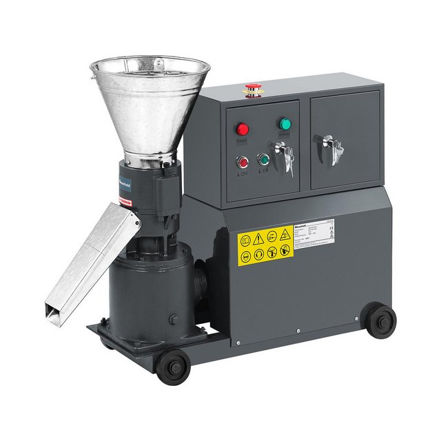 Bild von Wiesenfield Häcksler Pelletpresse 60 - 100 kg/h Ø 6 mm Pelletmaschine Futterpresse 3000 W