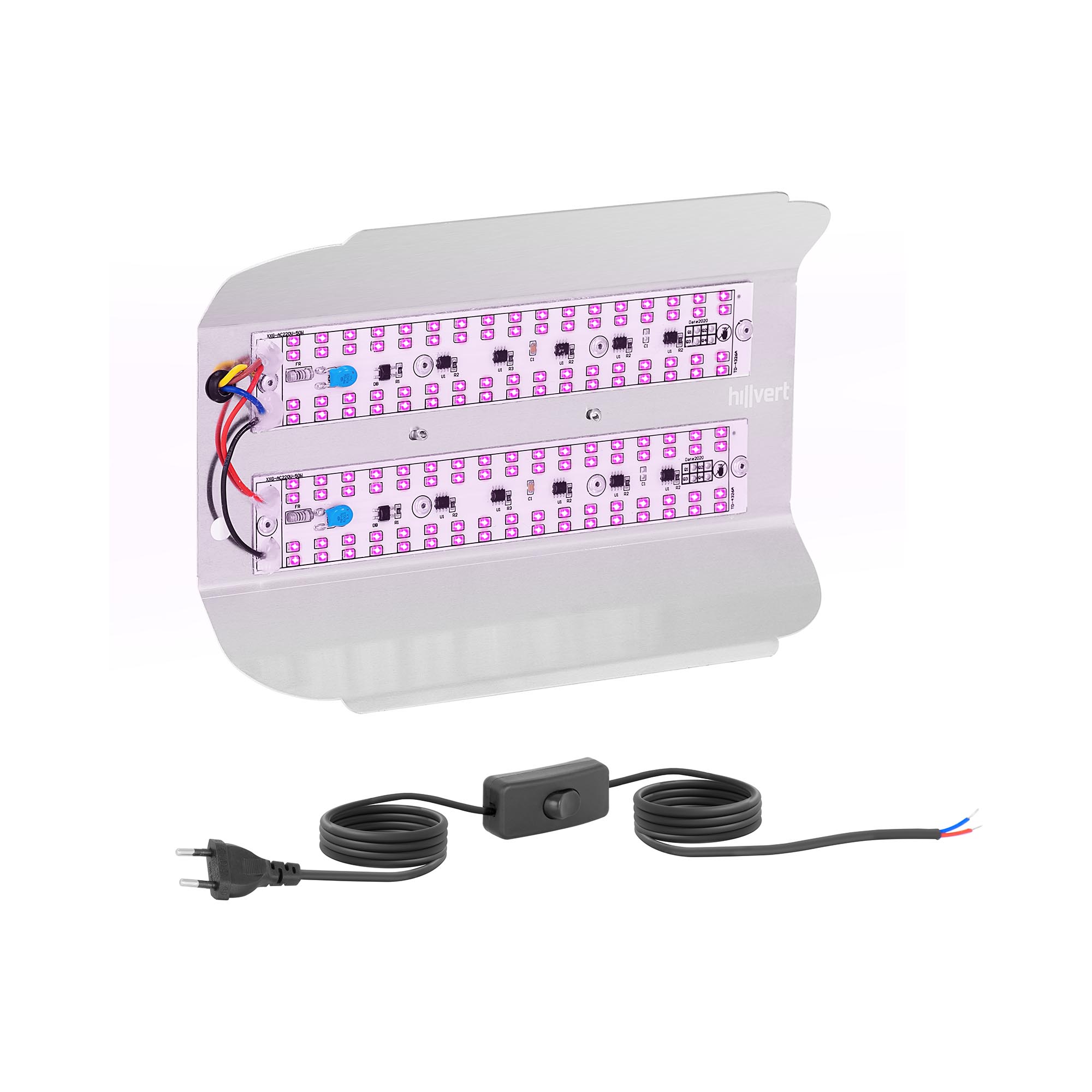 Bild von Hillvert, Pflanzenlampe, LED Pflanzenlampe Pflanzenlicht Pflanzenbeleuchtung LED Grow Lamp 6.000 Lumen (LED, 230 V)