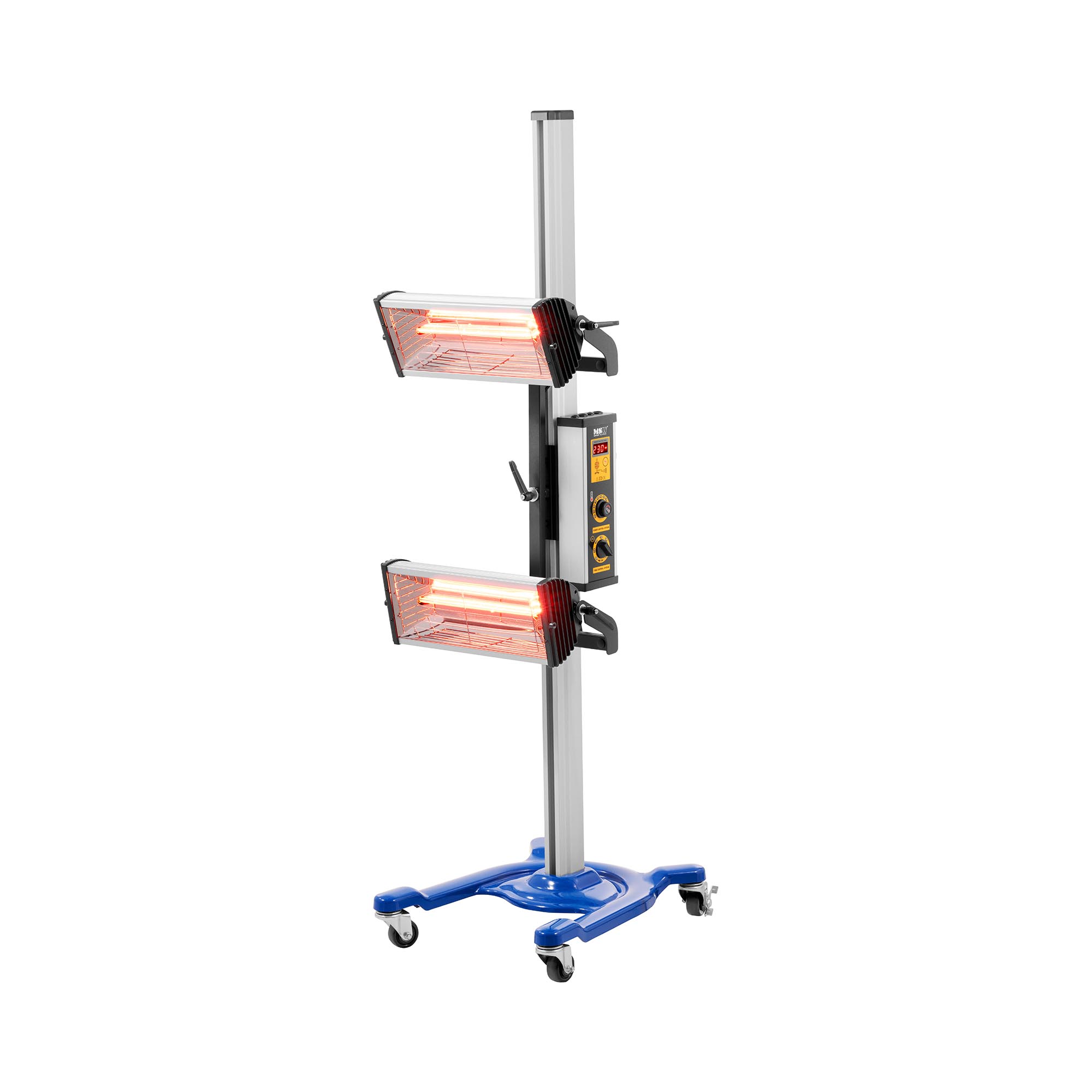 Bild von MSW Infrarot-Lacktrockner - 2 x 1000-W-Strahler - Höhe: bis 160 cm
