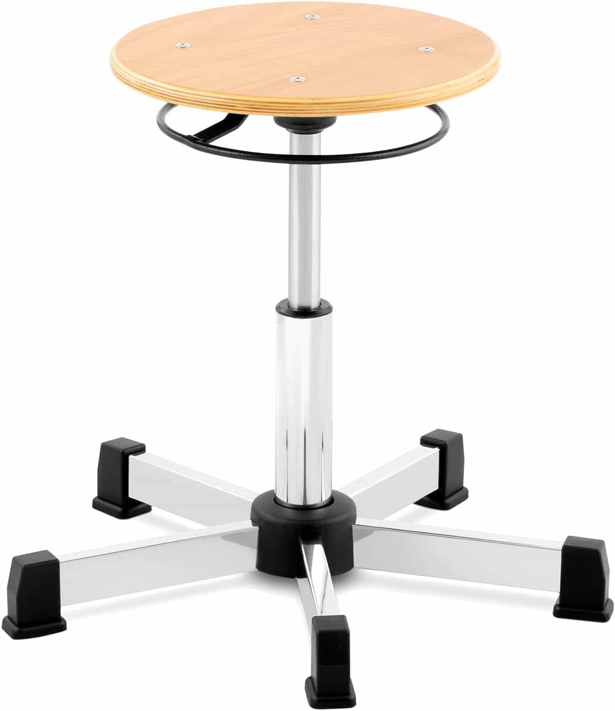 Bild von Fromm & Starck Star_Stool_03 Arbeitshocker 120 kg höhenverstellbar von 350-485 mm Schreibtischhocker Bürohocker Bürohocker ergonomisch