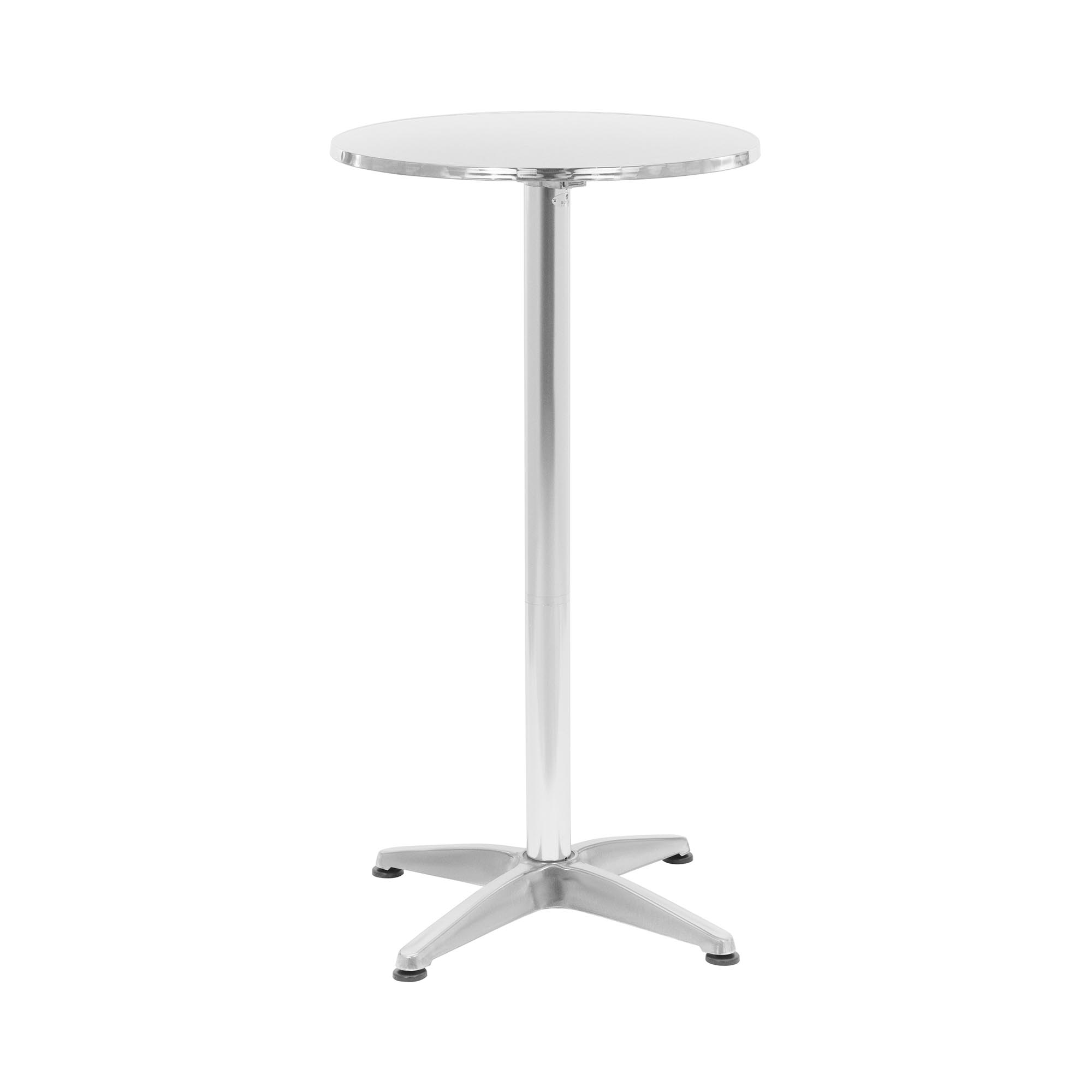 Bild von Royal Catering Bistrotisch 2-in-1 Bistro- und Stehtisch höhenverstellbar klappbar