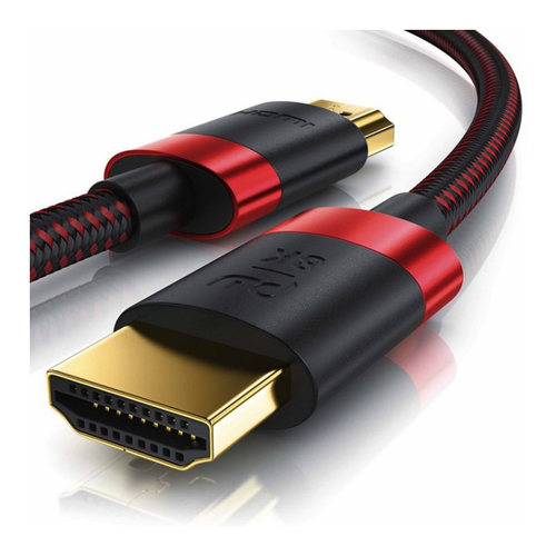 Bild von Primewire HDMI Kabel 2.1, 8K @ 120Hz / 4K @ 240Hz DSC, Ultra High Speed, Nylonummantelung, HDR, ARC (1.50 m, HDMI), Video Kabel, Primewire HDMI-Kabel, 2.1, HDMI Typ A (150 cm), 8K @ 120Hz / 4K @ 240Hz DSC, Ultra High Speed, Nylonummantelung, 1,5m