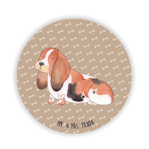 Bild von Mr. & Mrs. Panda Magnet Hund Basset Hound - Farbtupfer für dein Zuhause