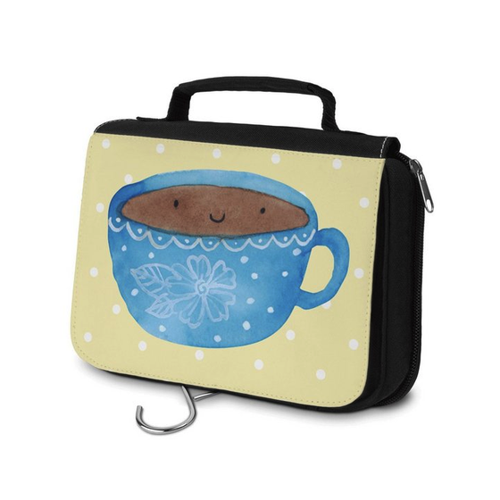 Bild von Mr. & Mrs. Panda Kulturbeutel und Kaffeetasse im Detail