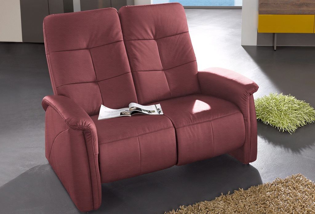 Bild von exxpo - sofa fashion 2-Sitzer "Tivoli, Kinosofa, bequem und komfortabel durch die Relaxfunktion", (2-sitzig), schmale Armlehnen, hohe Rückenlehne
