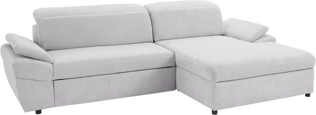 Bild von exxpo - sofa fashion Ecksofa "Kyoto, inkl. Kopfteil- und Armteilverstellung, hoher Sitzkomfort", wahlweise mit Bettfunktion und Bettkasten, hochwertige Bezüge, L-Form